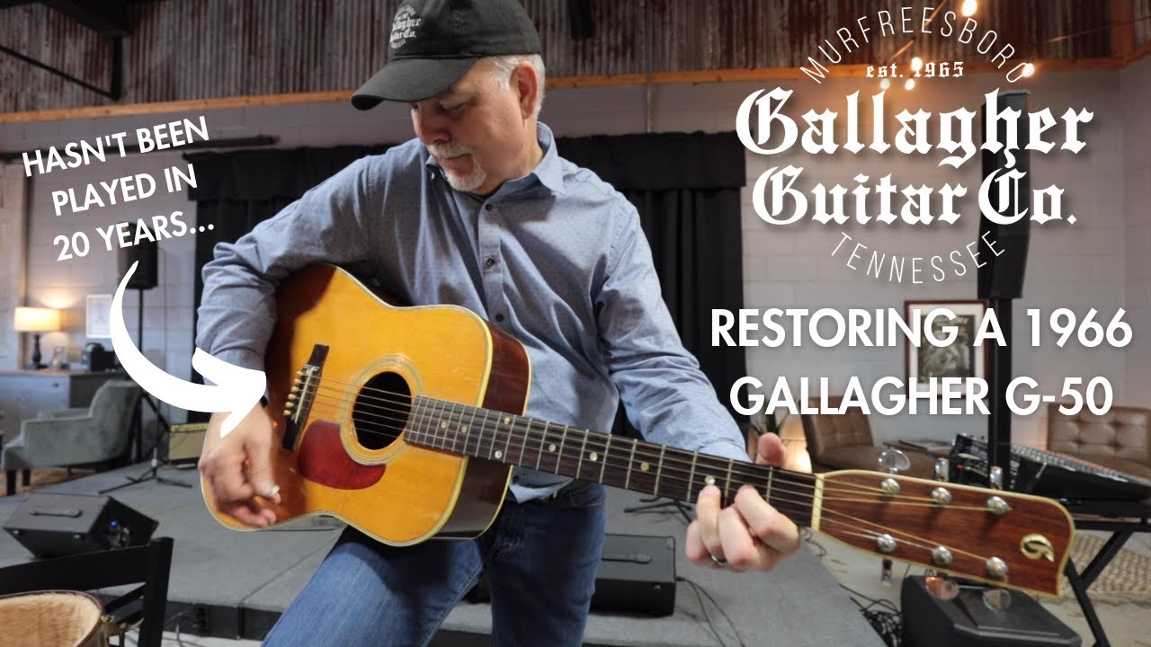 We found a 1966 Gallagher G-50 under a bed, how does it sound? Ft. @gallagherguitarco