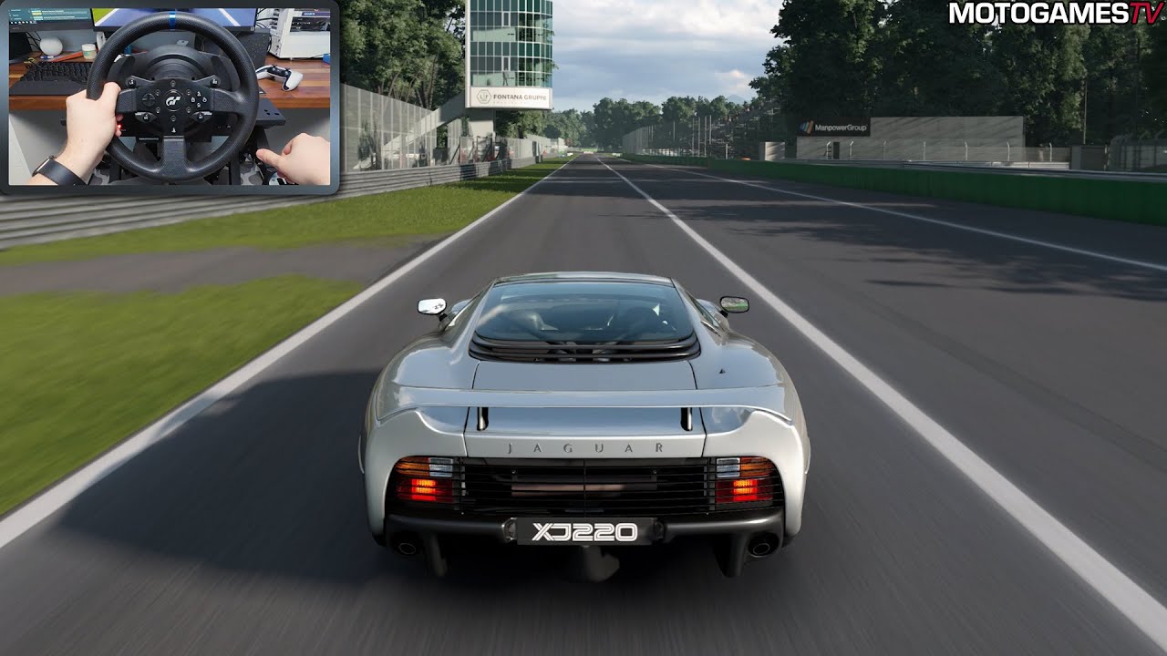 Gran Turismo 7 - 1992 Jaguar XJ220 | Thrustmaster T300RS Gameplay [PS5]