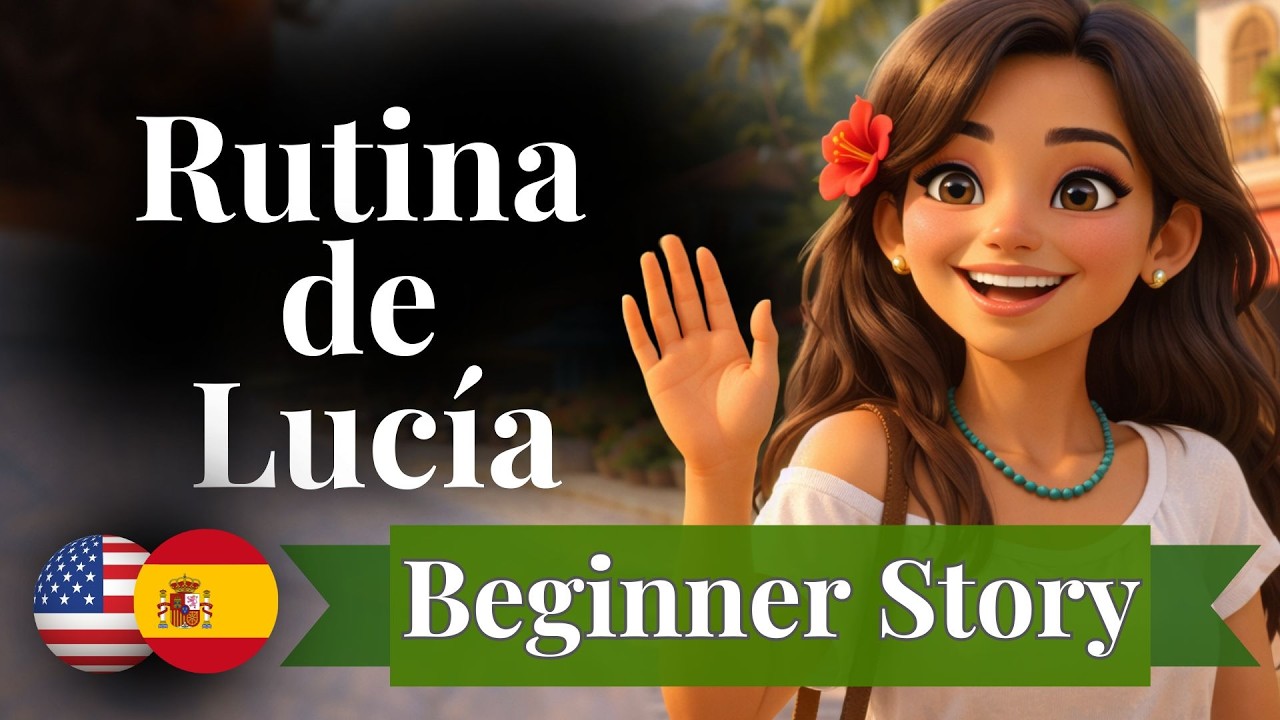 Learn Spanish Through a Short Story (A1–A2) | A Simple Day in Costa Rica | Past & Present Tense
