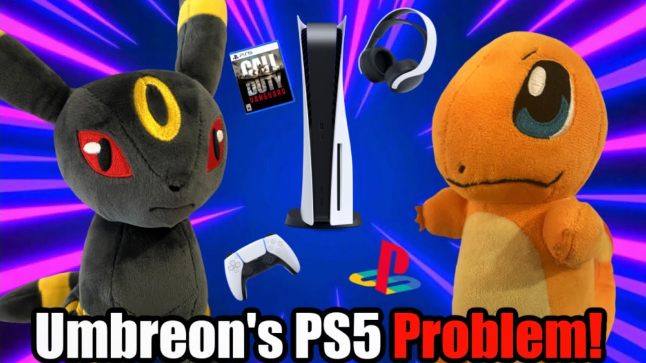 Umbreon's PS5 Problem! - Pokemon Plush Pals