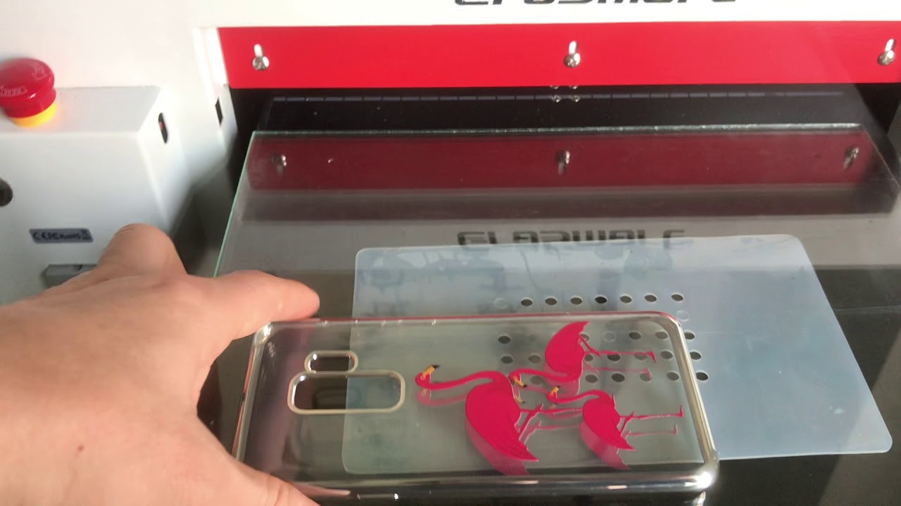 UV Printer mobile phone case printing EraSmart Transparent Case