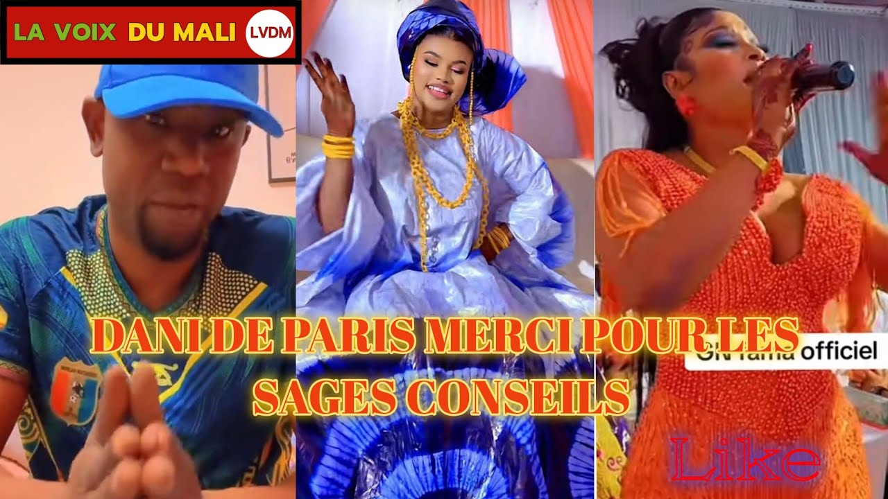 DANI DE PARIS MERCI POUR LES SAGES CONSEILS 