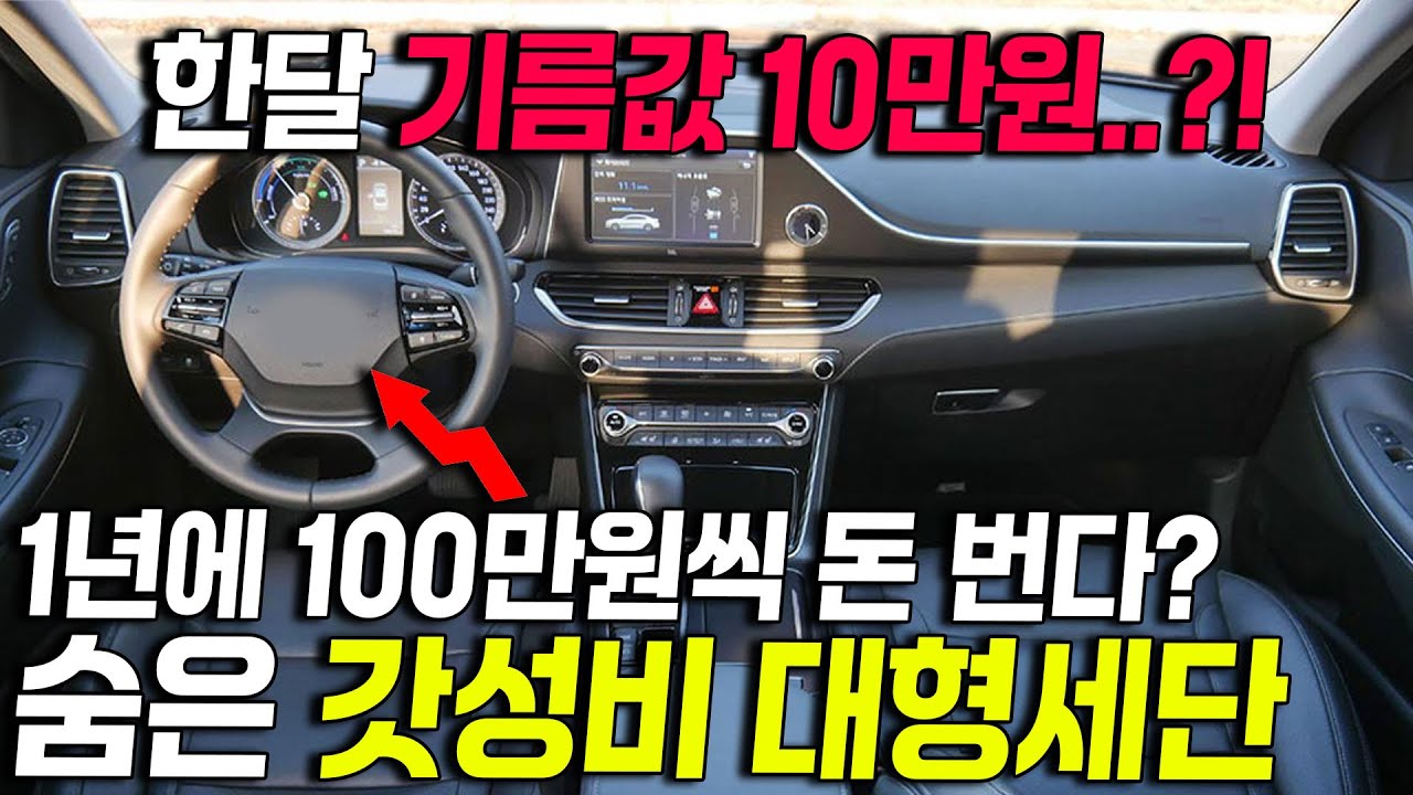 1년에 100만원씩 돈 벌어주는 대형세단?! 연비가 너무 좋아서 20년 타도 고장 안 난다?