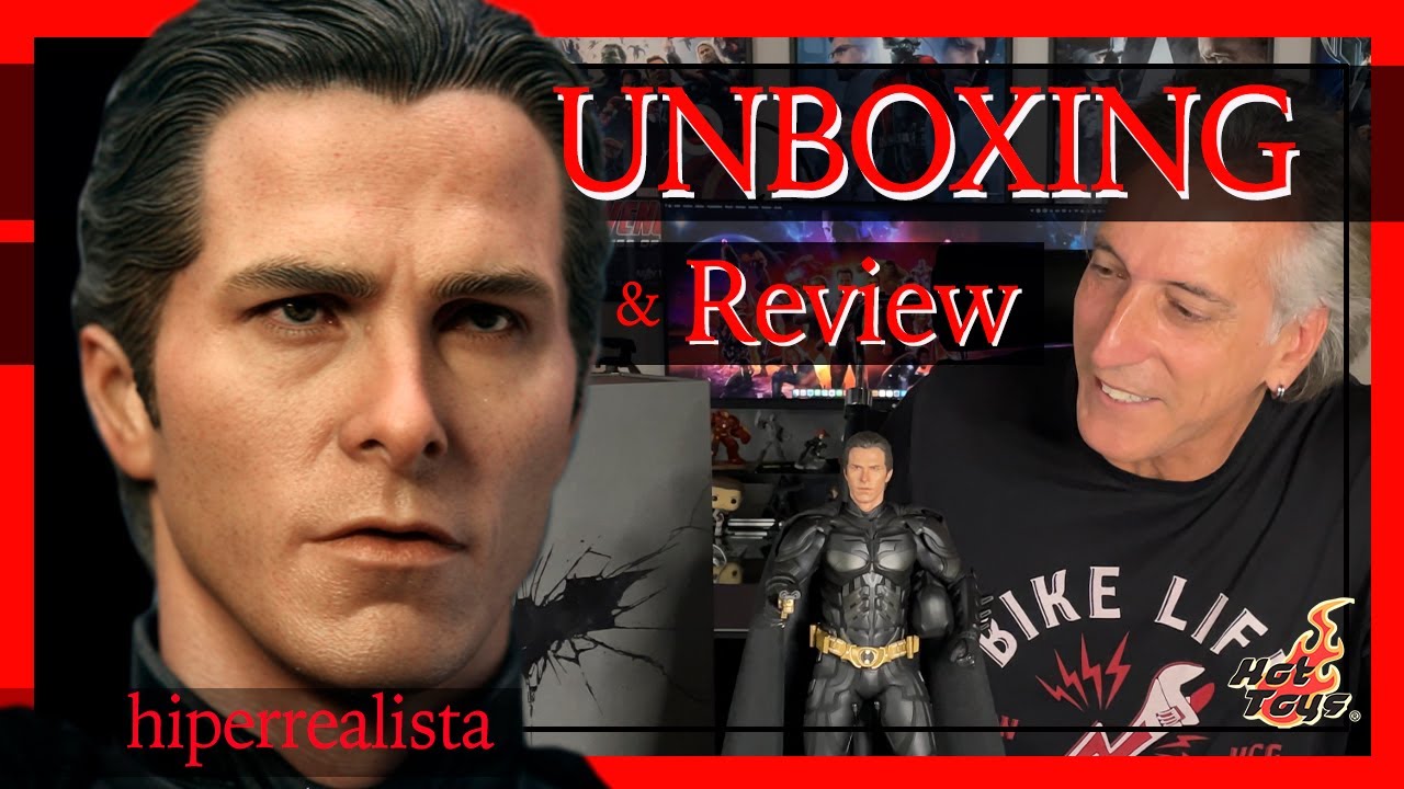 Unboxing Batman HIPERREALISTA  DX12 HotToys 1/6  | el mejor BATMAN