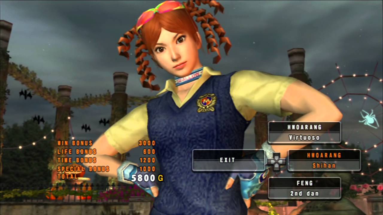Tekken 5: Dark Resurrection Asuka Kazama Ghost Battles #1 [Playstation 3, 2007]