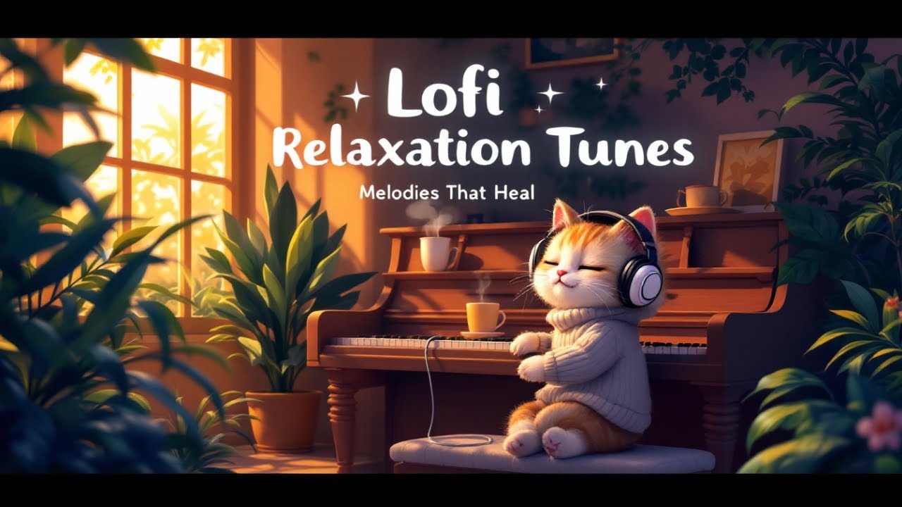 Melodies That Heal | Lofi Calm Relaxation Tunes 🎶 | Beautiful Relaxing Hymns Peaceful Piano Music