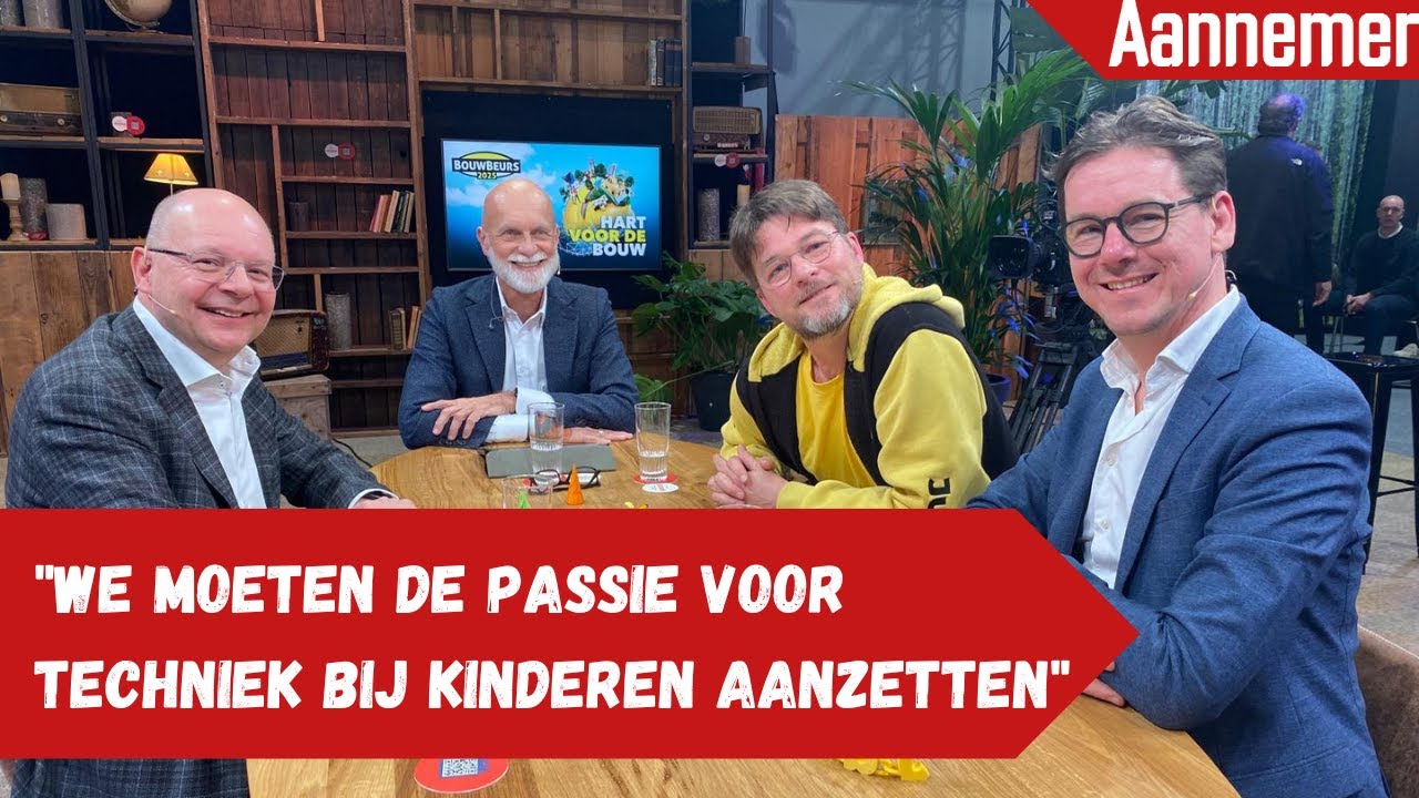 Hoe maken we jongeren enthousiast voor bouw en techniek? | BouwBeurs Nieuws Café 2025