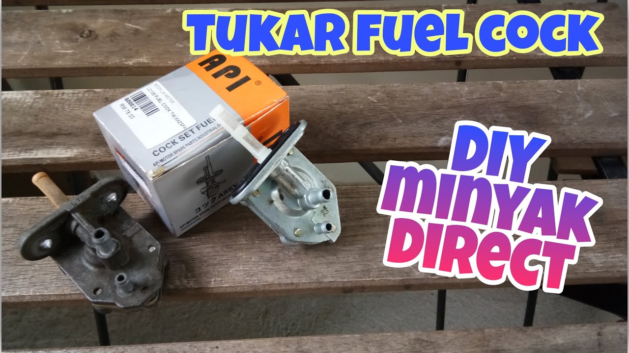 #82 - LC 135 TUKAR FUEL COCK & BUAT MINYAK DIRECT KE CARBURETOR