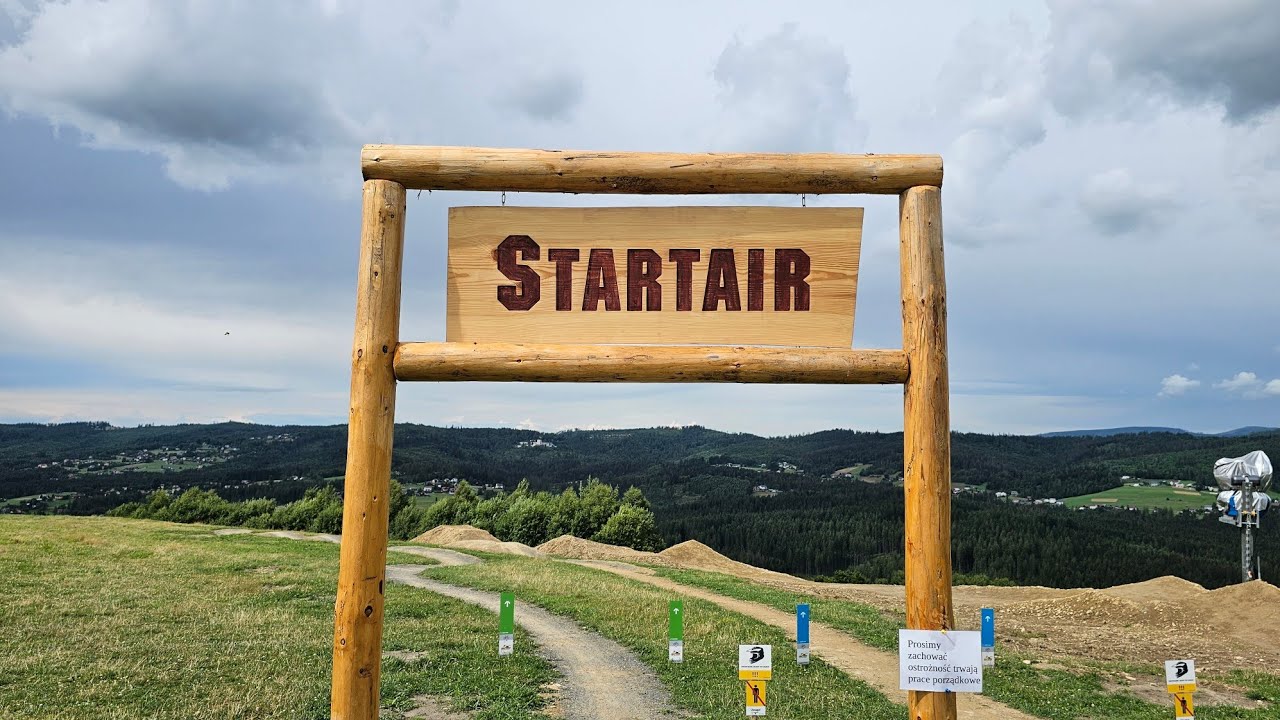Istebna ZŁOTY GROŃ Airduro Trails *  STARTAIR + SINGLETRACK *** 230730 (RAW)