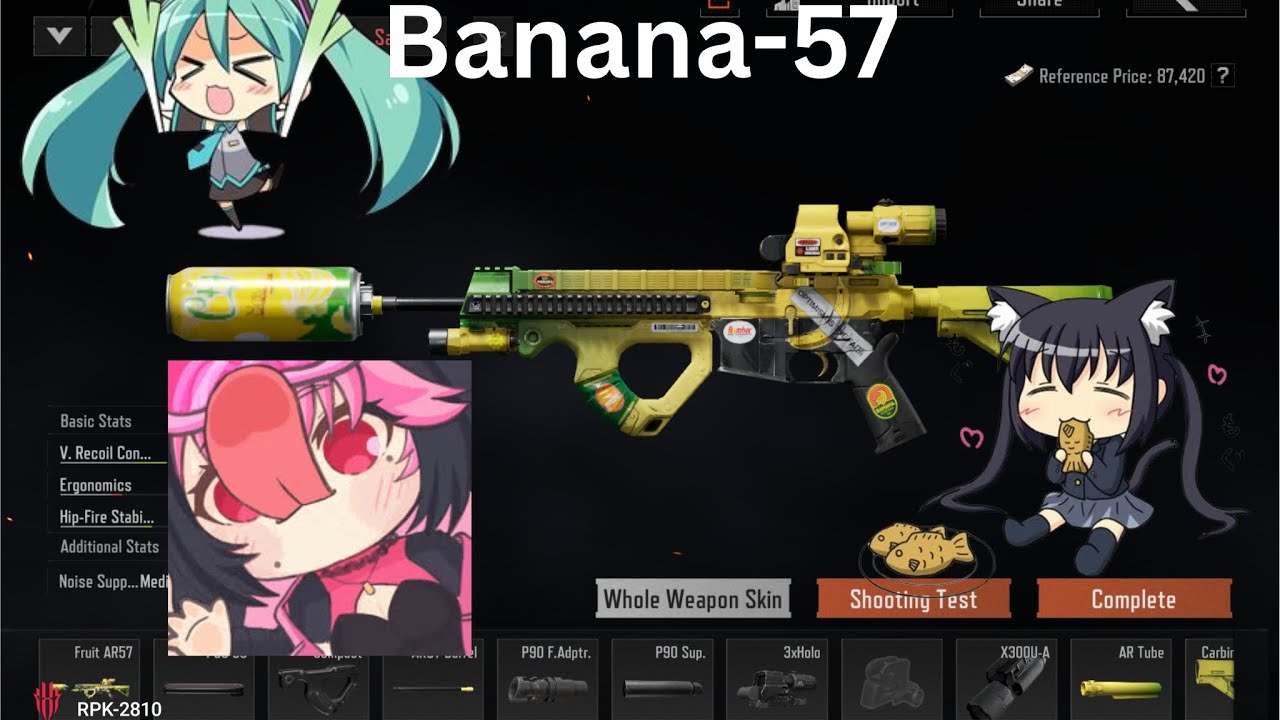 Arena Breakout - AR-57 banana skin gameplay 