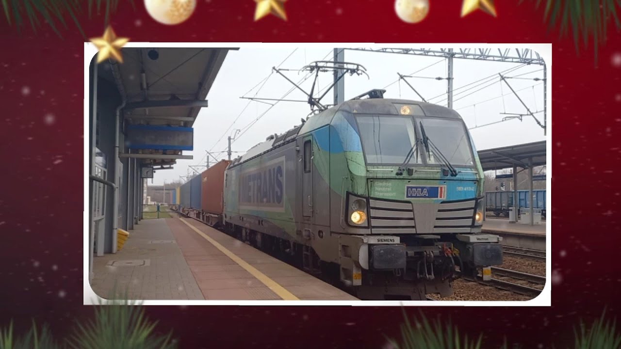 Świąteczna składanka pociągów z Częstochowy