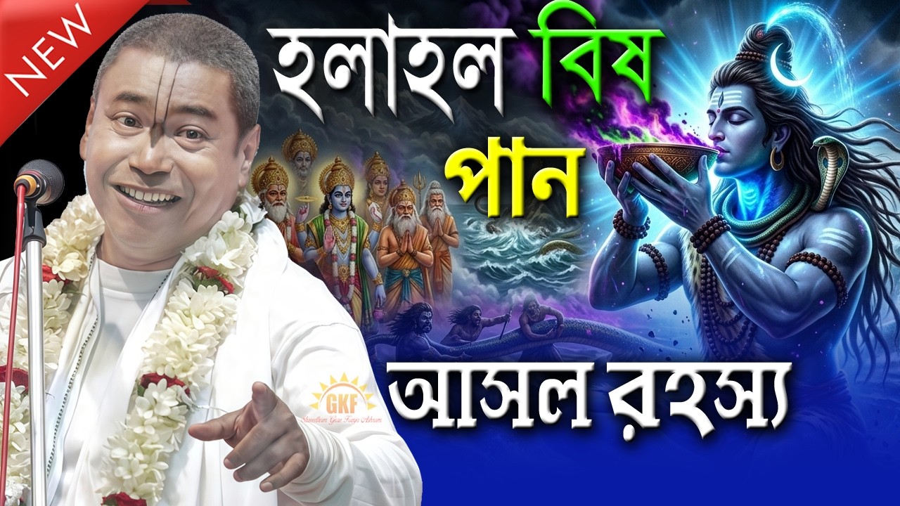 আসল রহস্য 😳/ হলাহল বিষ মহাদেবই কেন পান করেছিল ? | অন্য দেবতারা কেন করেনি ? | শ্রী শ্যামসুন্দর দাস