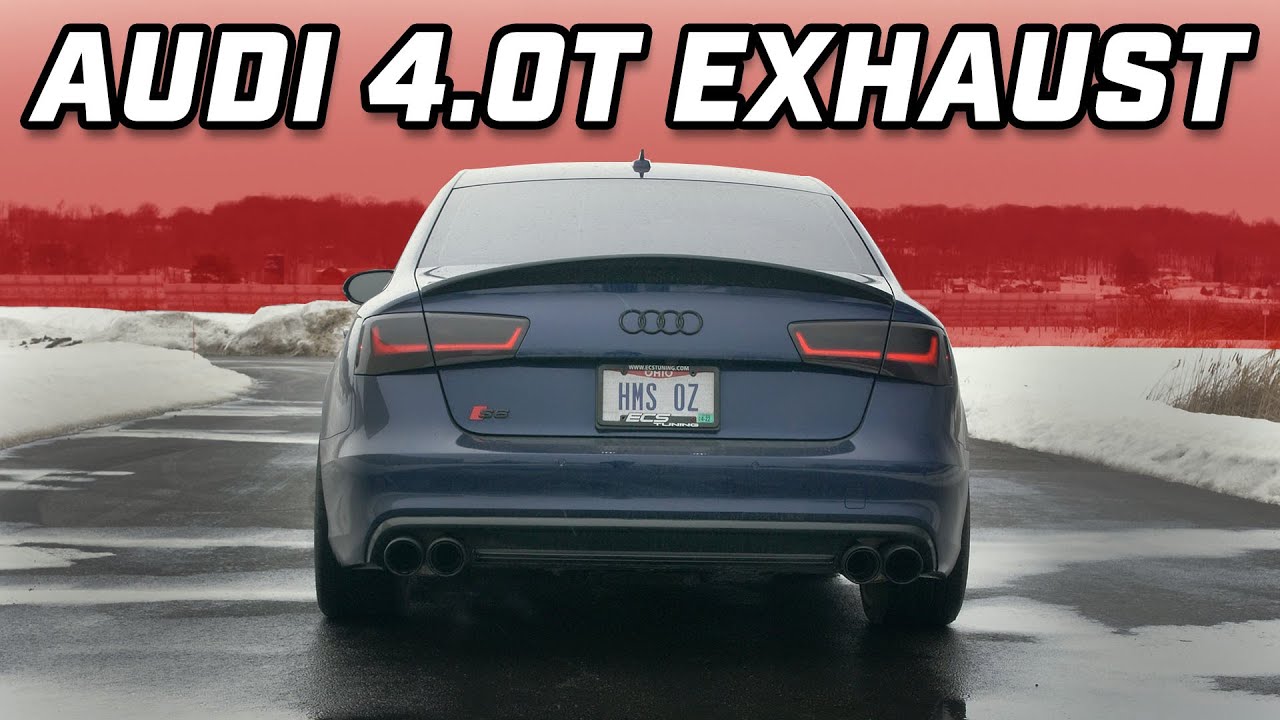 Audi C7 S6/RS7 Exhaust Sounds | ECS Tuning