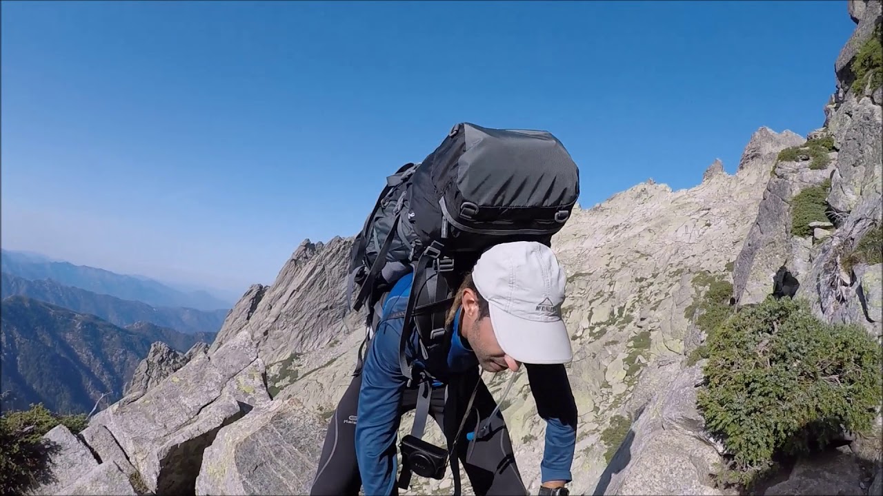GR20 in Corsica in 9 days, day5 Refuge Manganu - Refuge Petra Piana - Refuge de L'Onda
