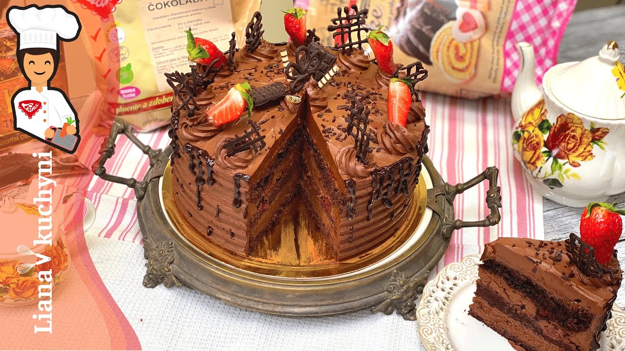 Božská Bezlepková čokoládová torta