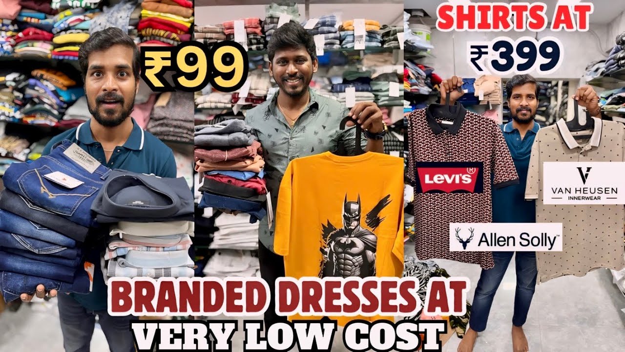 💥🤯வெறும் ₹399 BRANDED SHIRTS & PHANTS | SURPLUS | WHOLESALE | RUNNING COMMENTARY