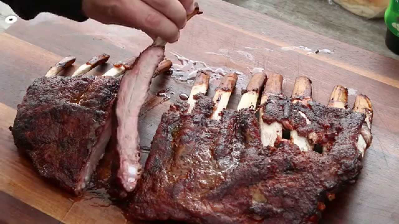 Iberico Ribs vom ProQ Watersmoker