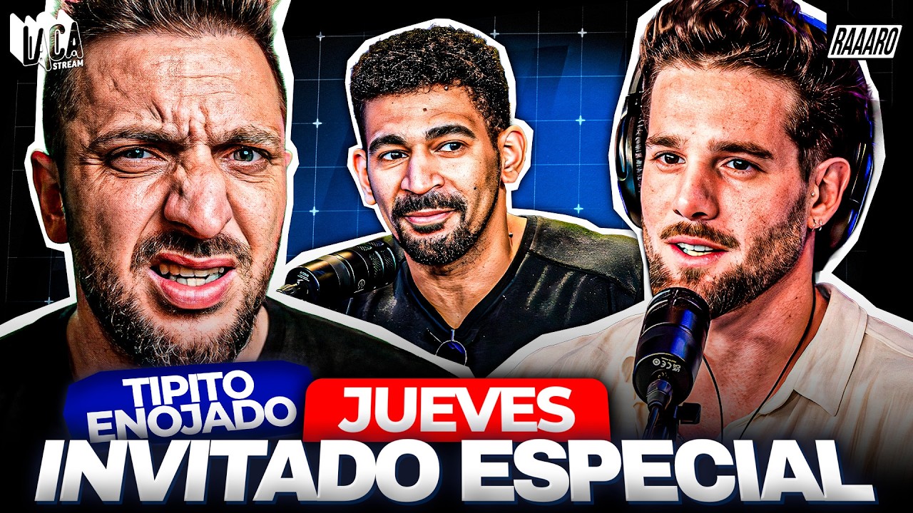 TIPITO ENOJADO en RARO con TOMÁS DÍAZ CUETO y EL NEGRO ALMEIDA