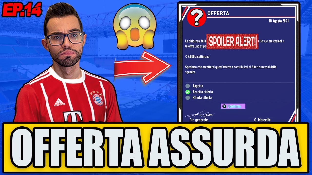 😍 OFFERTA DI TRASFERIMENTO DALLA SQUADRA PIU FORTE DEL MONDO!! FIFA 22 CARRIERA GIOCATORE #14