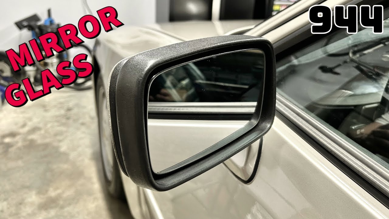Porsche 944 – Door Mirror Glass Replacement Tutorial