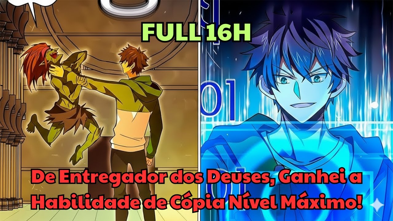 De Entregador dos Deuses, Ganhei a Habilidade de Cópia Nível Máximo! - Manhwa Recap