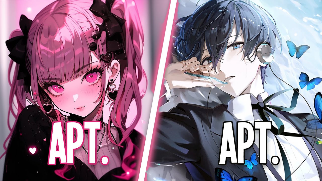 ♪ Nightcore - APT. → ROSÉ, Bruno Mars (Lyrics) ♡ [SV] | just meet me at the apt