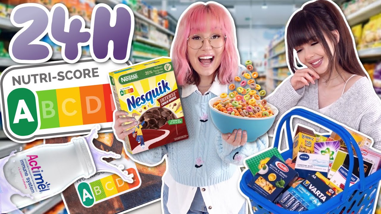1 Tag nur NUTRI-SCORE A Essen 🥦 Schmeckt das? | ViktoriaSarina