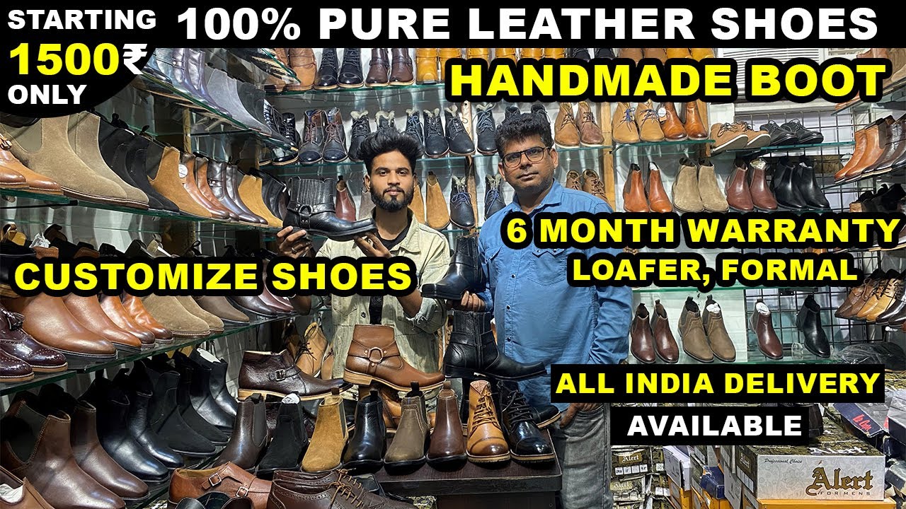 Leather Shoe Market Dharavi | Shoe Museum | Pure Leather Shoes In Mumbai | Genuine Leather