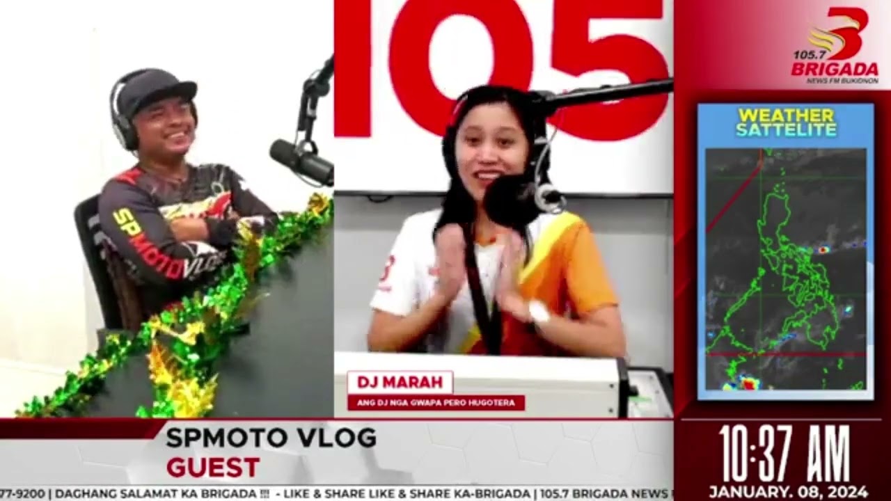 SPMotovlog Guest sa Segment nga Bridaga Sikat sa Brigada News FM Valencia
