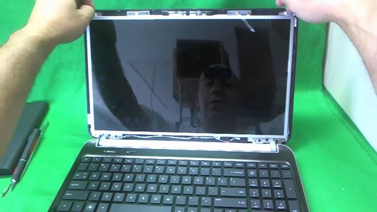 Процедура замены экрана ноутбука HP dv6-6000