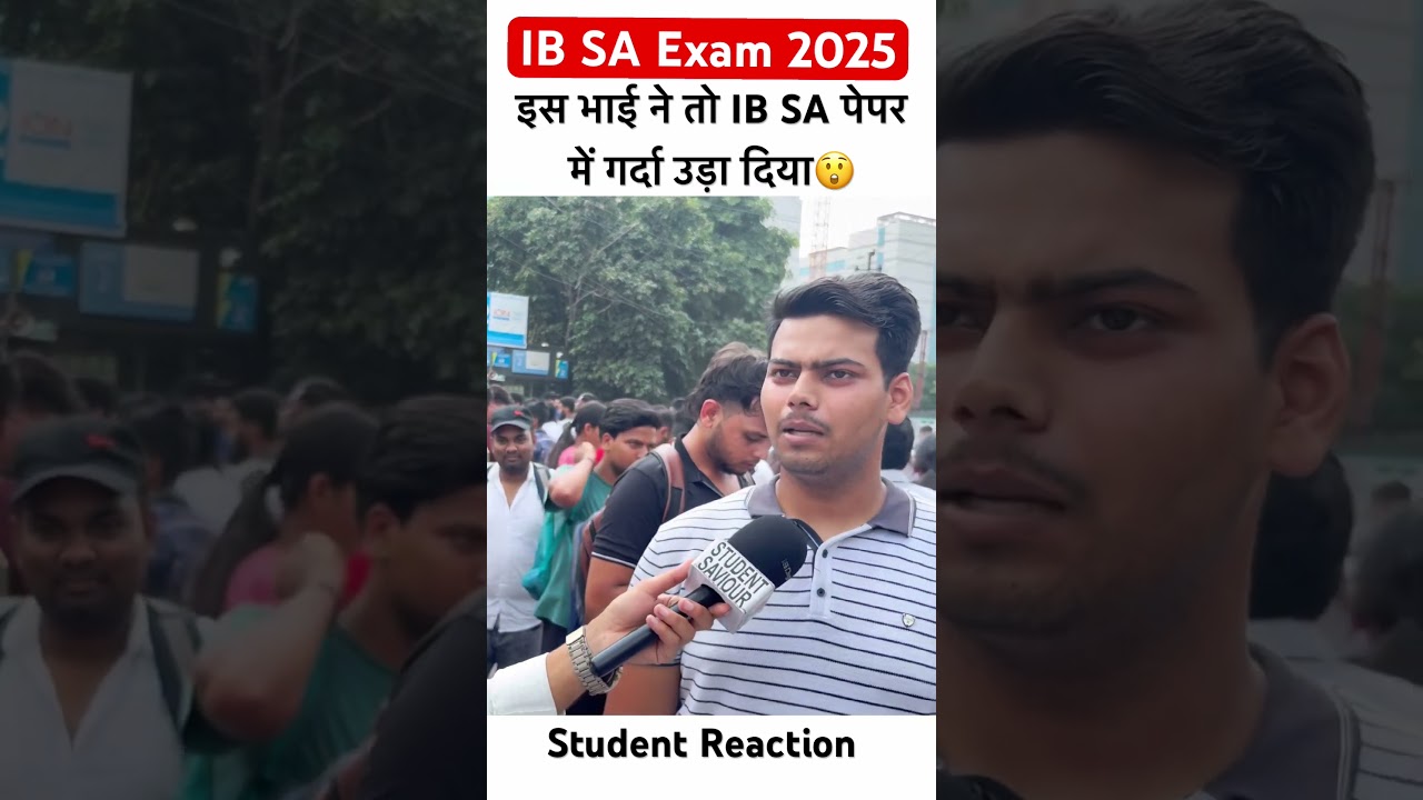 IB SA 2025 Exam Review | IB SA Exam Review Today| #ibsa #ytshorts