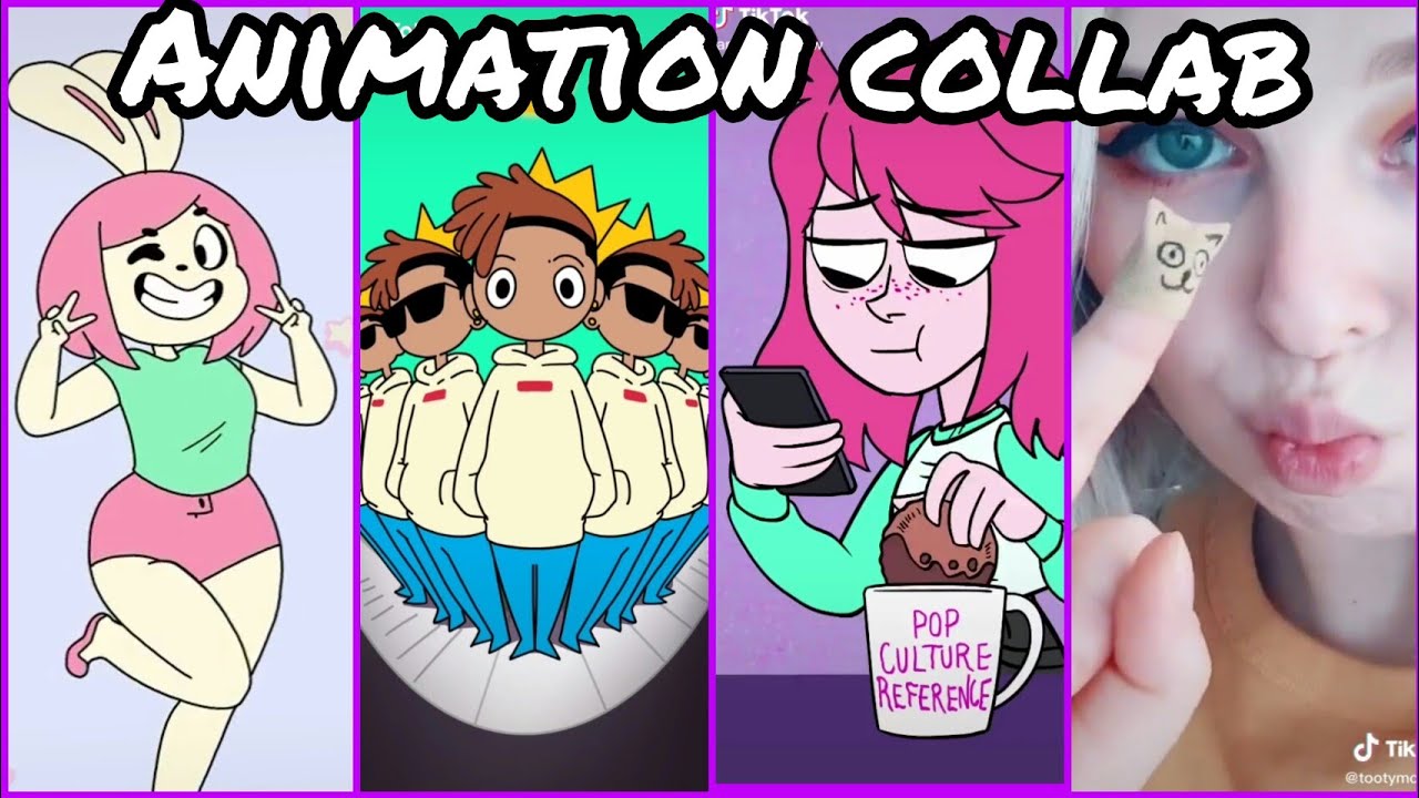 spooder_woman, TootyMcNooty, Alex Rabbit, and MORE! - TikTok Animation Collab