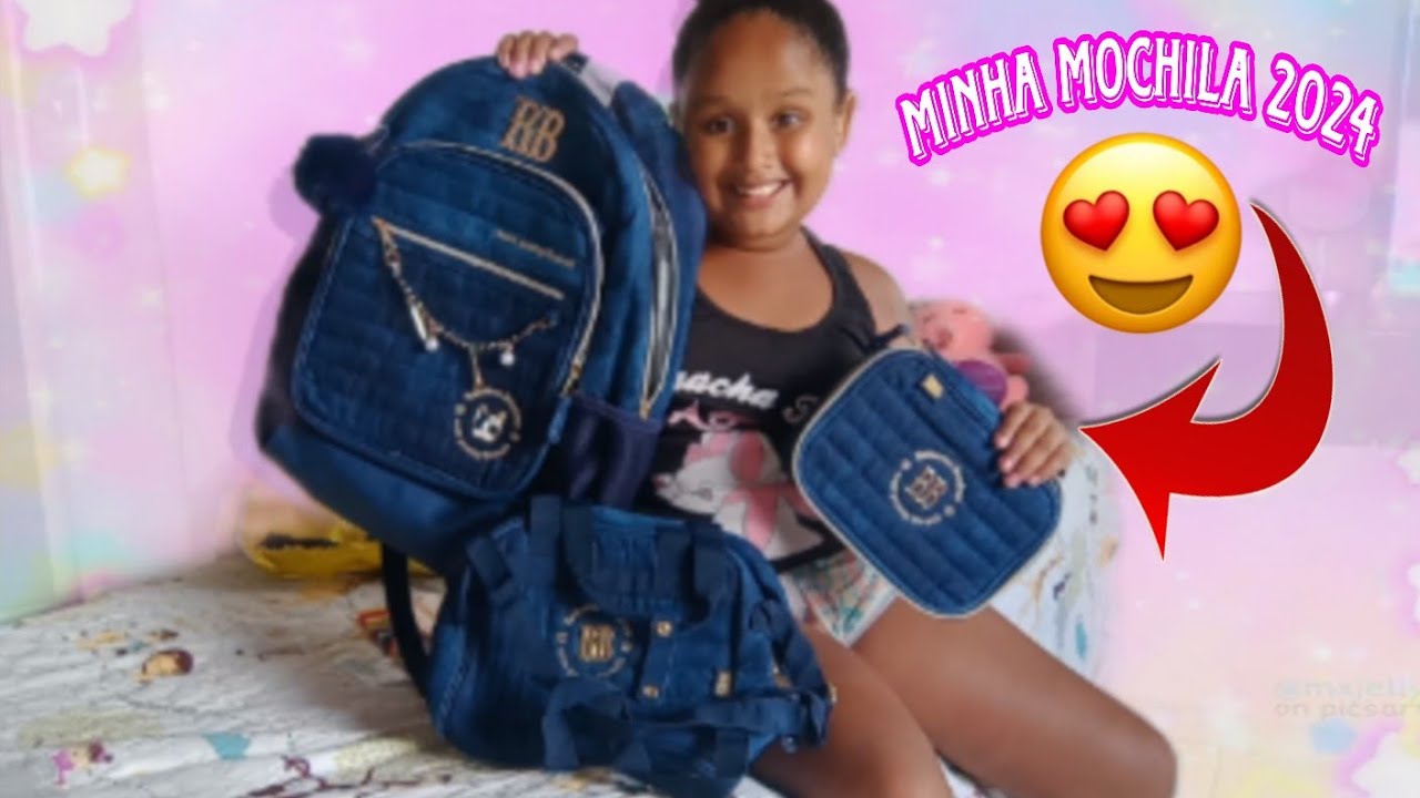 COMPREI MINHA MOCHILA 2024/ KIT MOCHILA REBECA BONBON