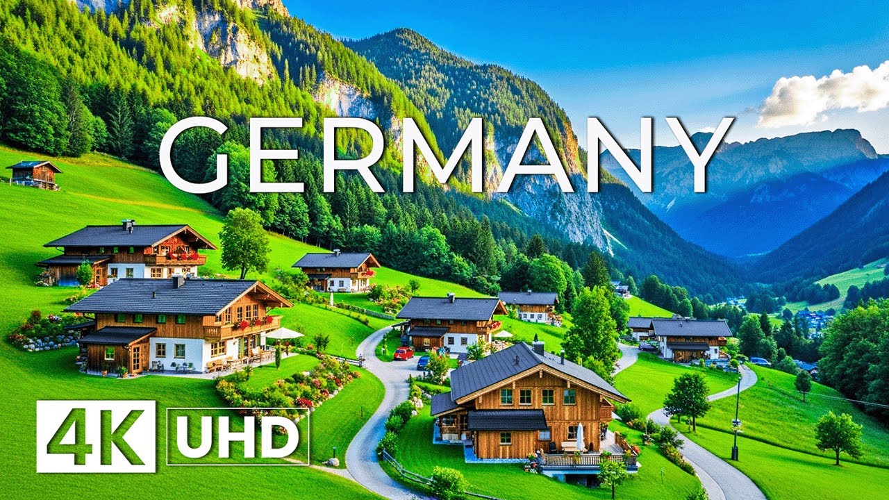Germany 4K | Breathtaking Natural Wonders – Hidden Alps, German Countryside & Fairytale Villages