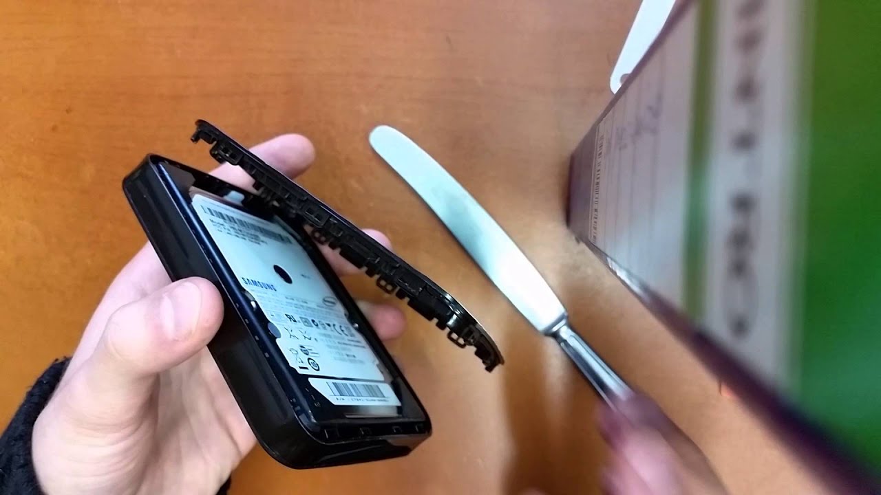 Jak otworzyć obudowę dysku Samsung M2 Portable 3 | ForumWiedzy