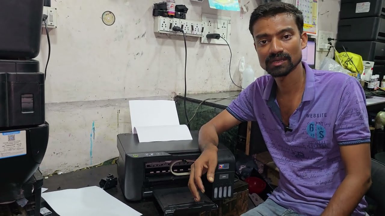 Epson L3210 &ndash; How to Clean Print Head for Better Print Quality Head Not Working properly