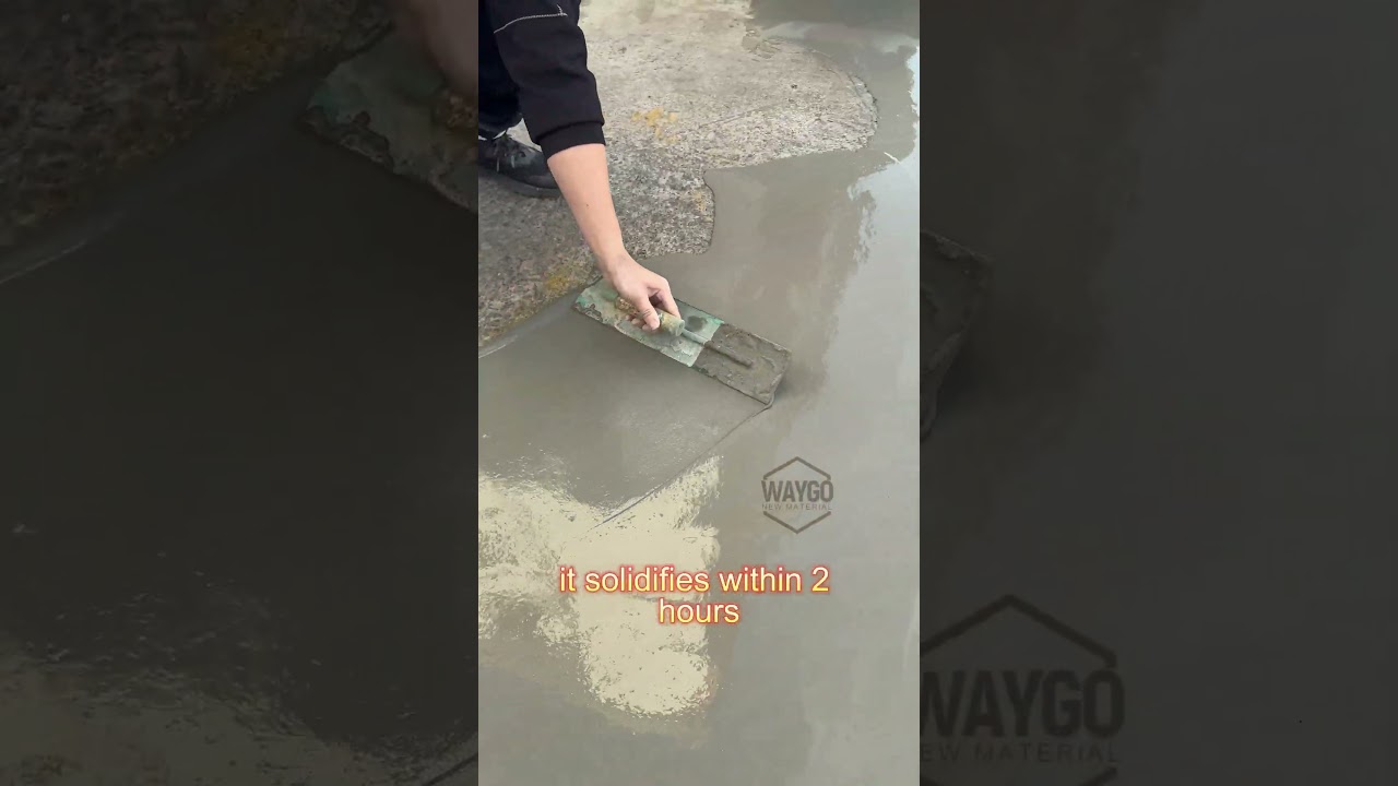 Weak concrete floors? Waygo makes them stronger than ever.#repair #ground #crack