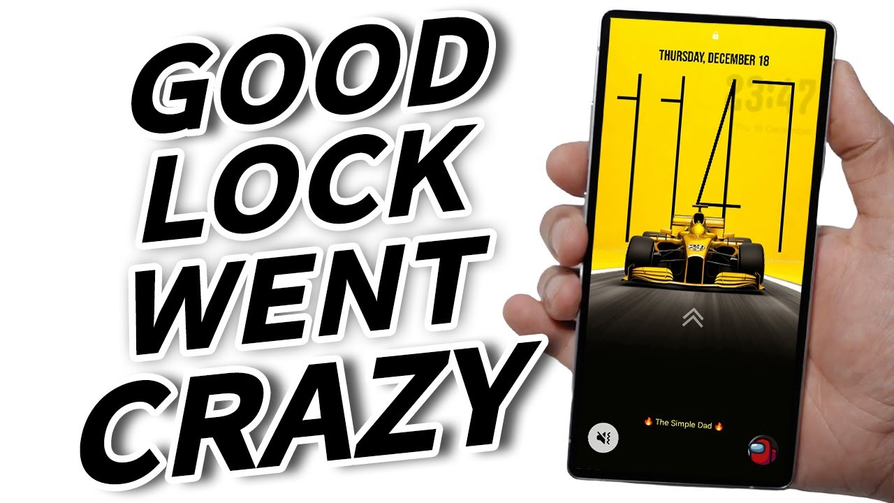 Настройка замка Samsung Good Lock, часть 5 – Новый тематический парк и скрытые функции!