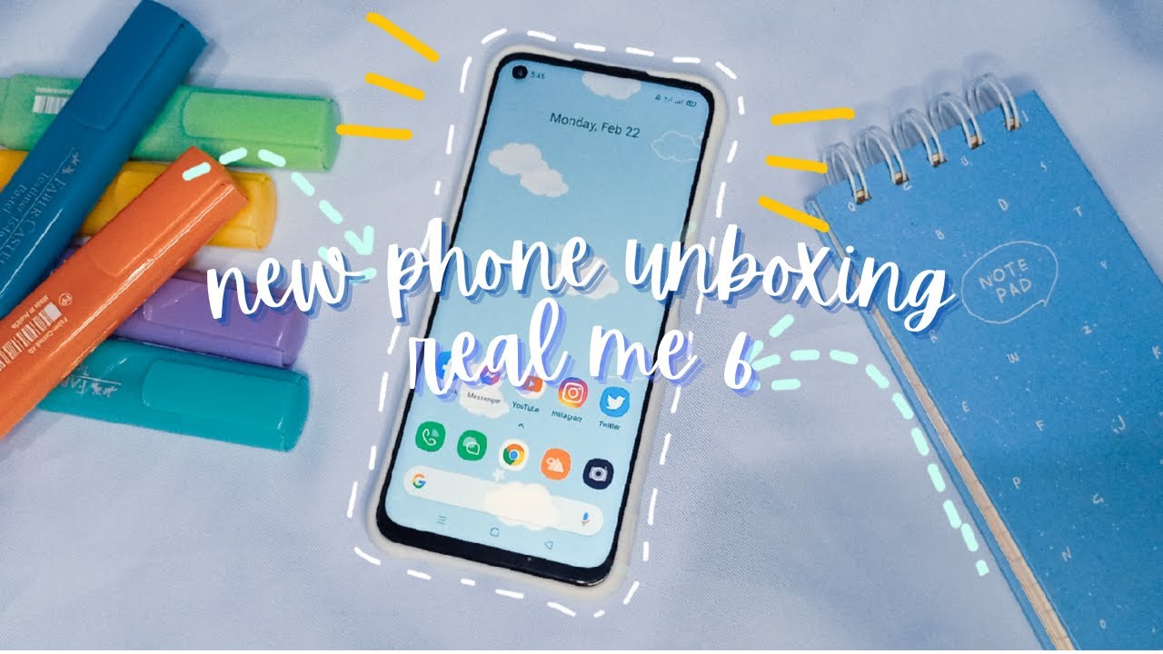 ✧*。unboxing my new android phone | realme 6 | aesthetic unboxing ✧*。📱