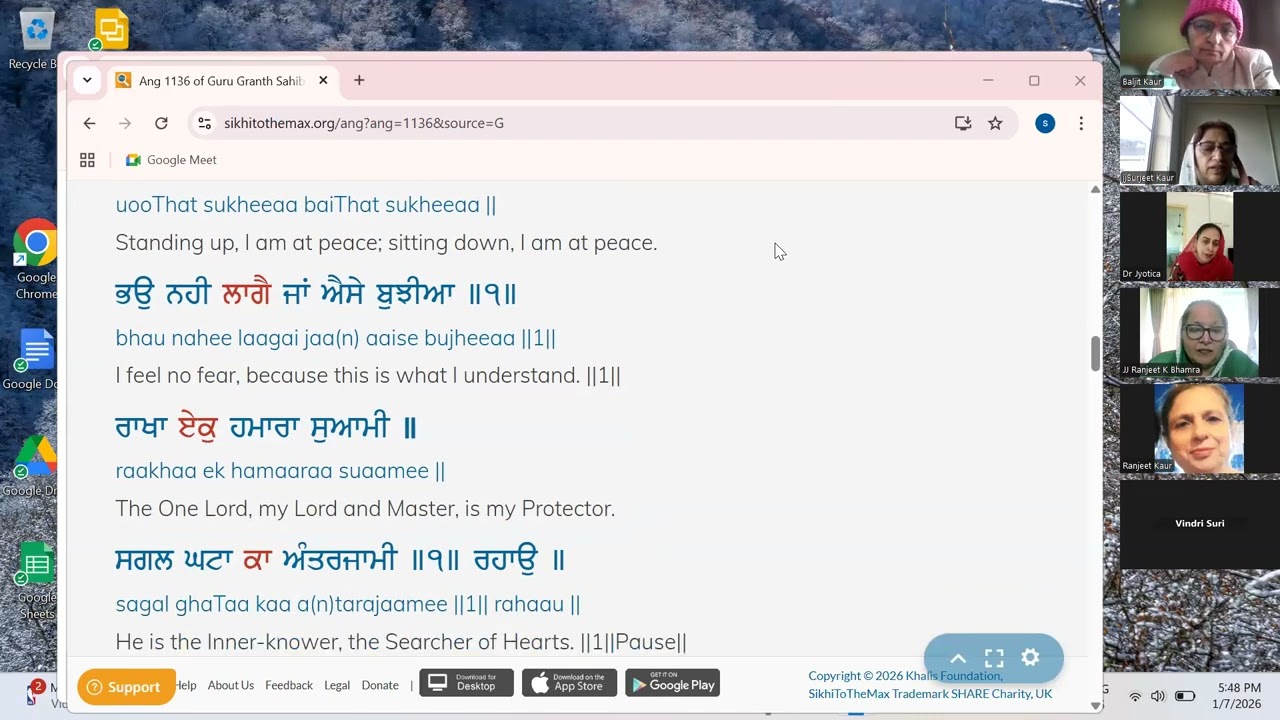 JJ teacher-Ranjit kaurv bhamra