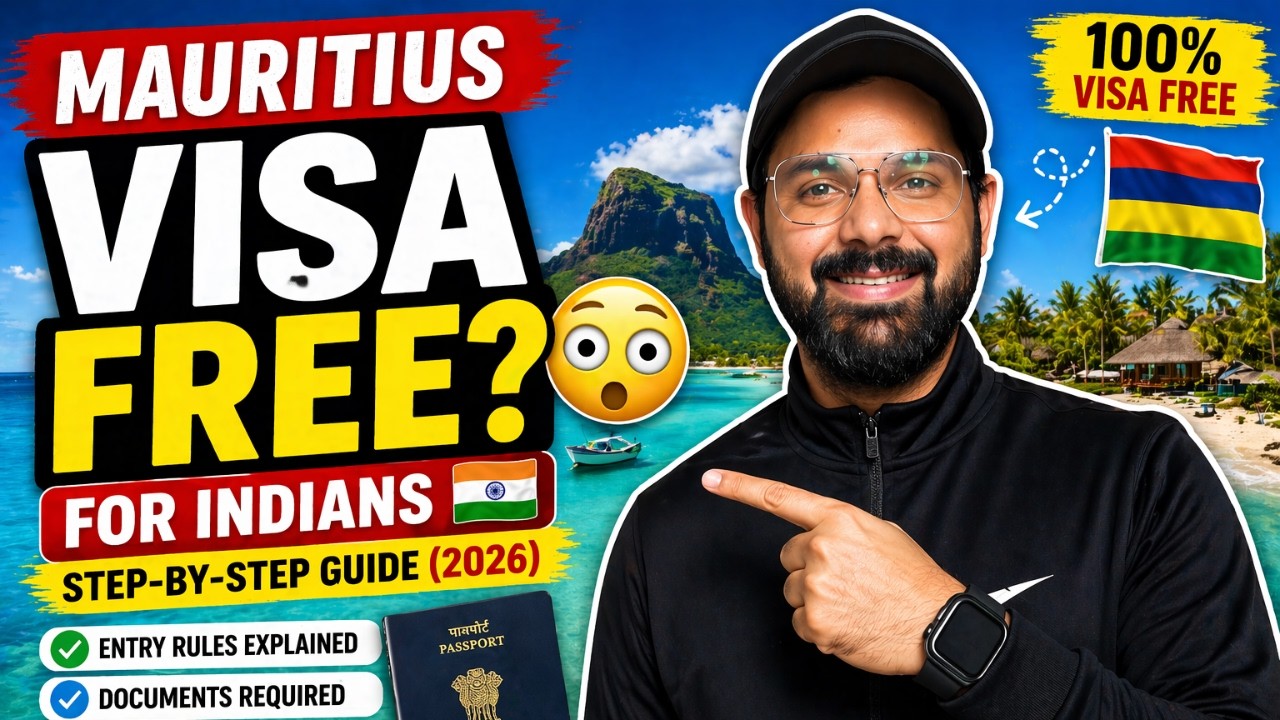 Mauritius Visa for Indians 🇲🇺 | Step-by-Step Guide 2026 (No Visa Needed?) 😳