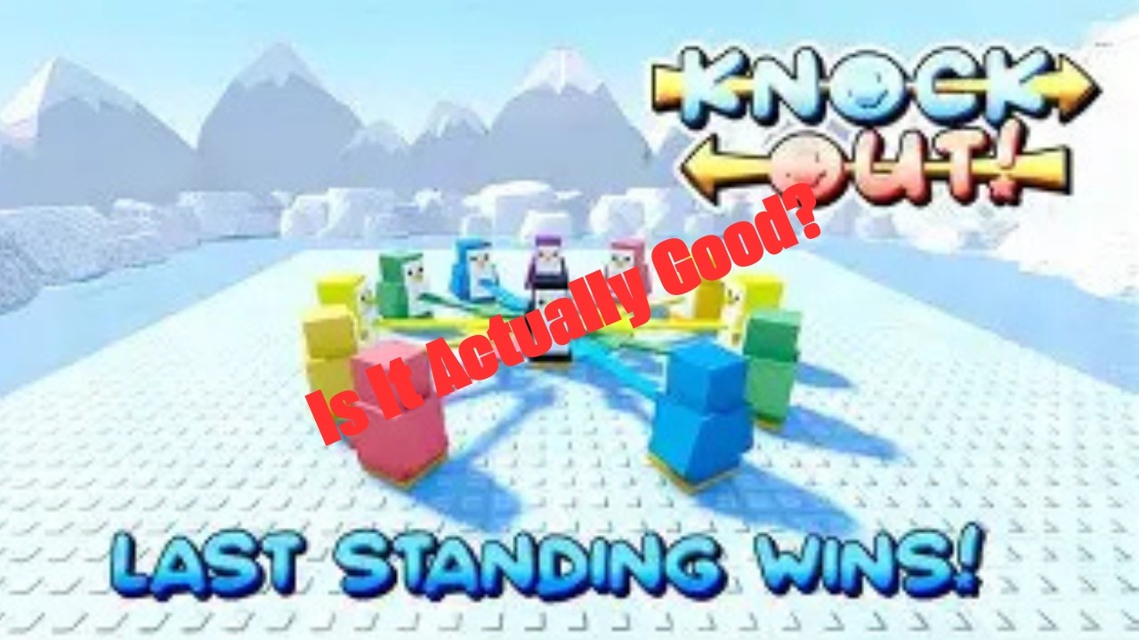 I Played The New Best Game On Roblox... (Knockout)