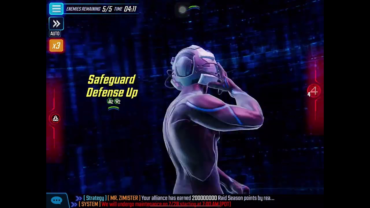 MSF arena - easy F4 Counter, always stop Franklyn.
