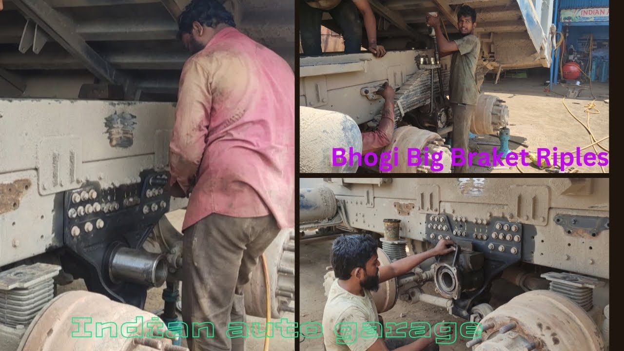 Bhogi Braket Riples works #truck #Truckriper