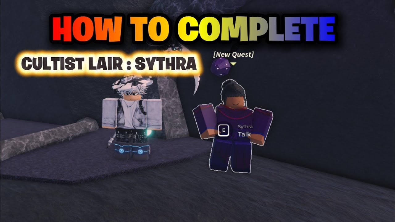 How To Complete Cultist Lair : SYTHRA QUEST in fisch #roblox #fisch
