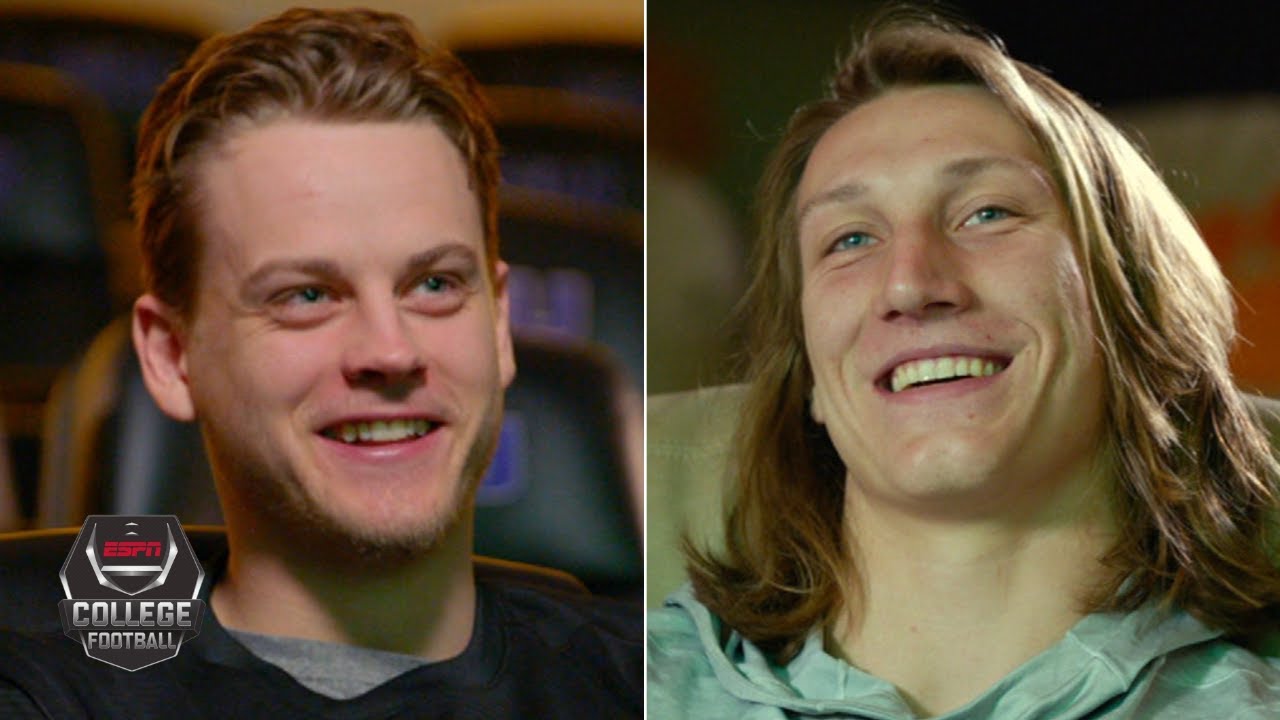 Joe Burrow and Trevor Lawrence exclusive ESPN interview | College Football Playoff