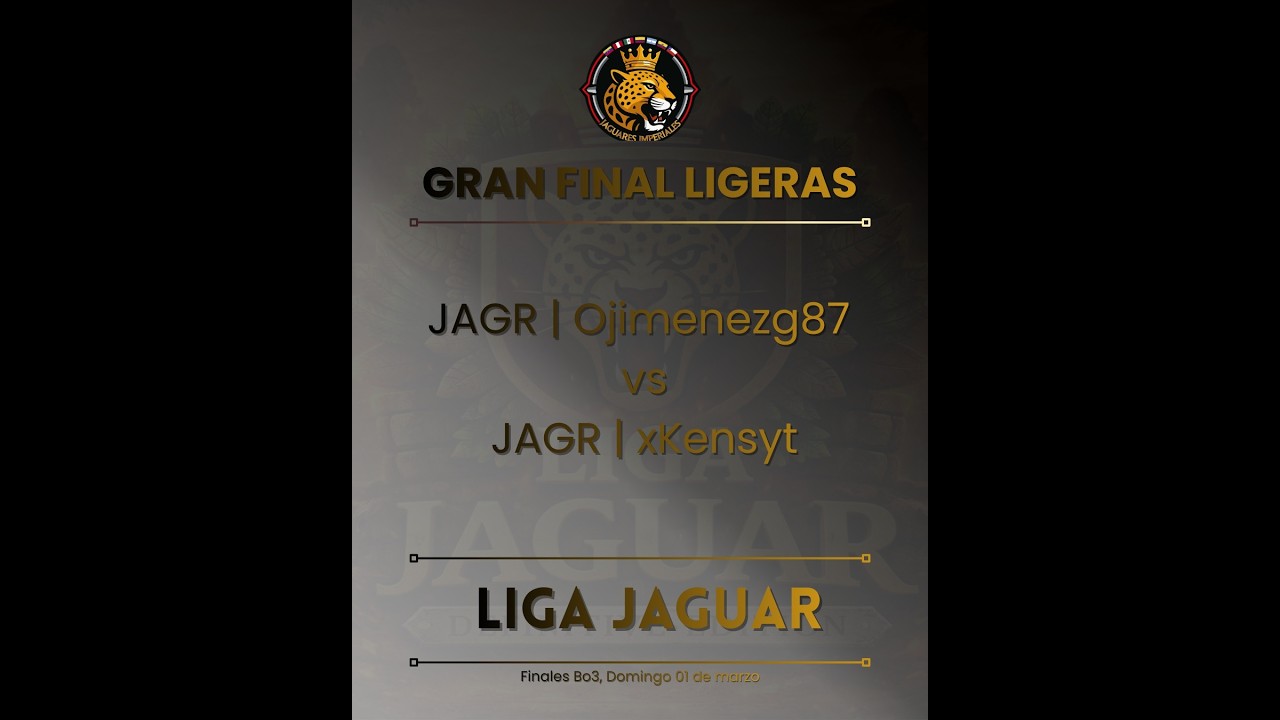 Final categoría Ligeras / Liga Jaguar