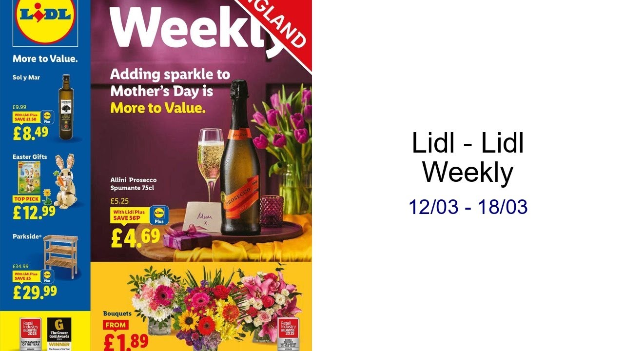 Lidl - Lidl Weekly 12/03 - 18/03