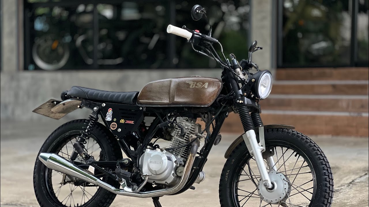 ขาย Suzuki GD110 ปี 2016 แต่งทรงวินเทจ หล่อสุดๆ เล่มครบ