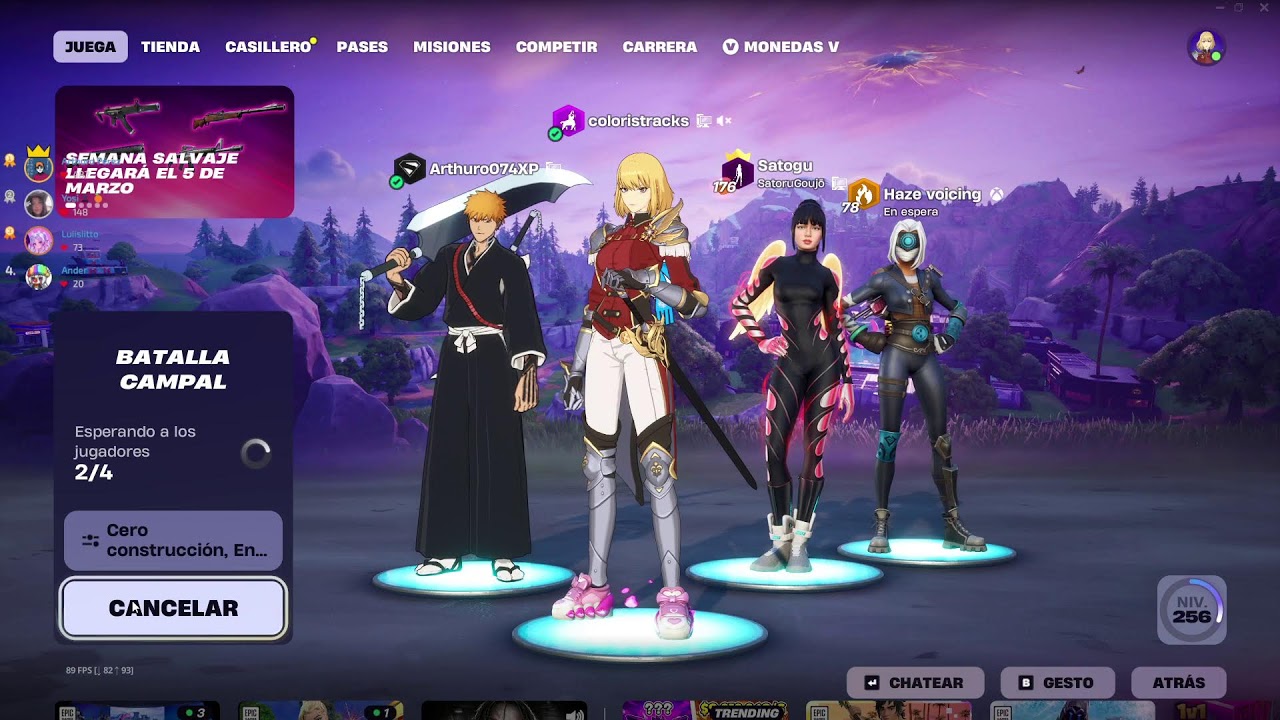 Fornite con amigos